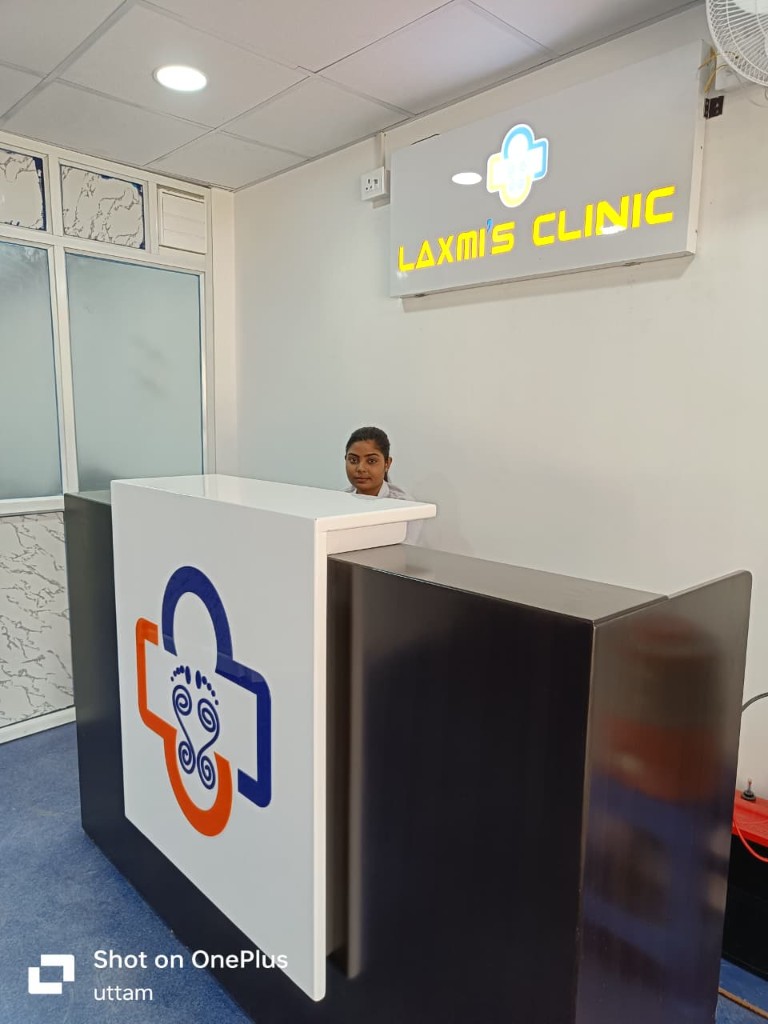 Friendly care at reception